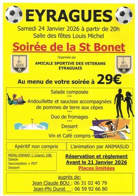 Soirée de la Saint Bonet