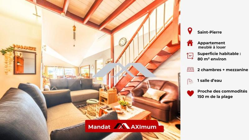 Appartement - 80 m² - 3 pièces