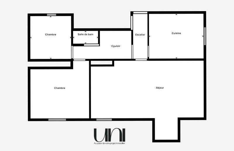 Maison - 63 m² - 4 pièces