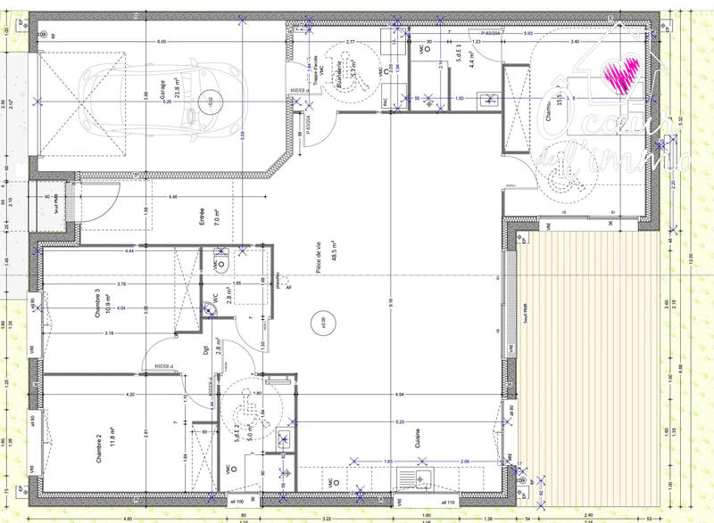 Maison - 115 m² - 5 pièces
