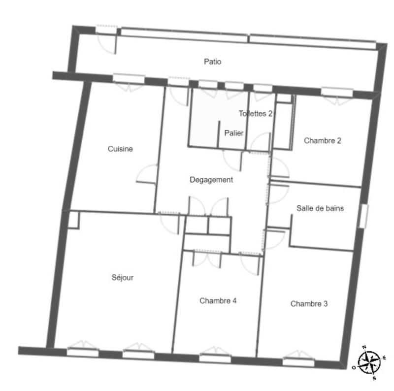 Maison de village - 144 m² - 7 pièces