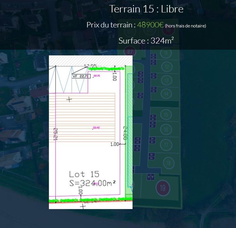 Terrain - 324 m²