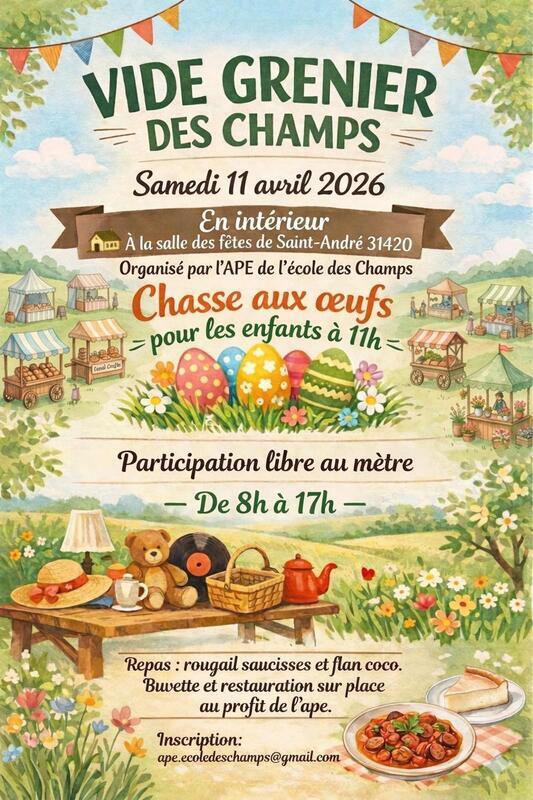 Vide grenier des champs