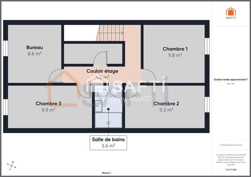 Maison - 100 m² - 5 pièces