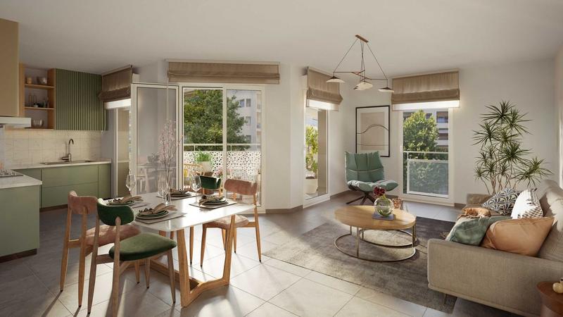 Appartement - 67 m² - 3 pièces