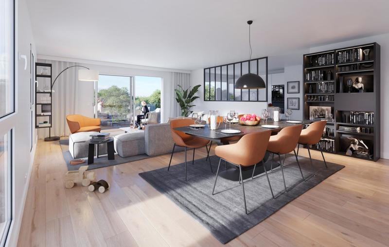 Appartement - 91 m² - 4 pièces