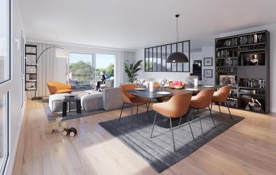 Appartement - 91 m² - 4 pièces