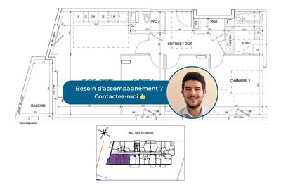 Appartement - 73 m² - 4 pièces