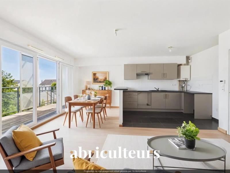 Appartement ancien - 69 m² - 3 pièces