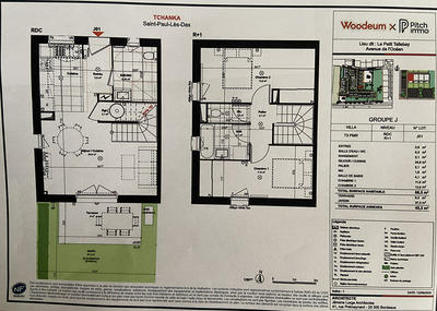 Maison - 69 m² - 3 pièces
