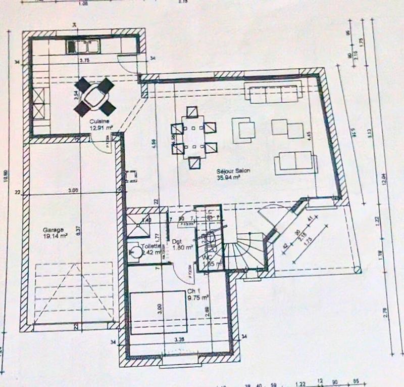 Maison - 130 m² - 5 pièces