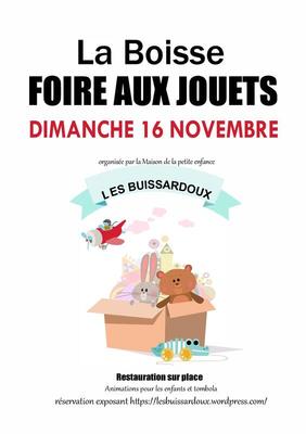 Foire aux jouets, puériculture - les buissardoux