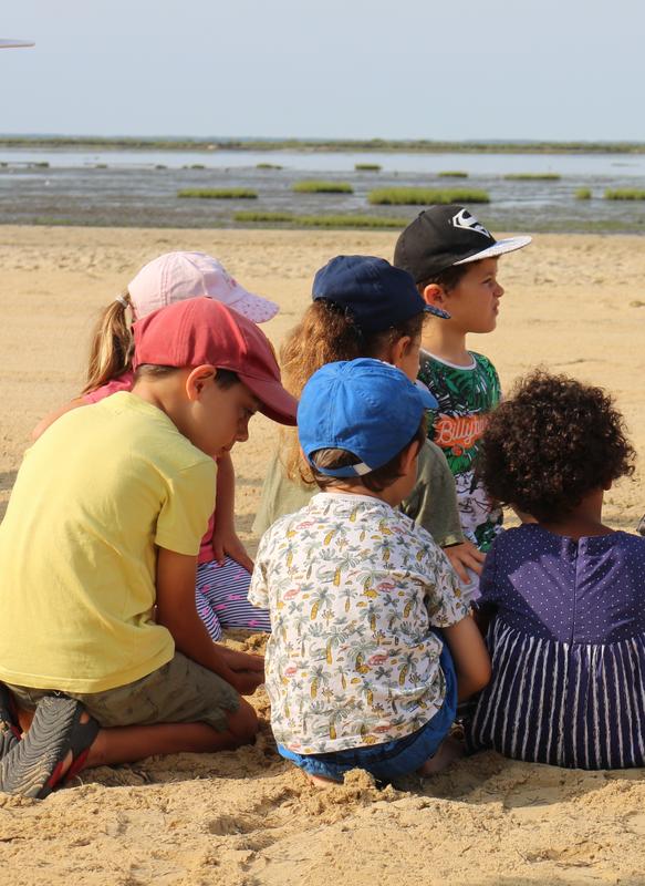 Contes des mers d'ici et d'ailleurs sur la plage à Audenge