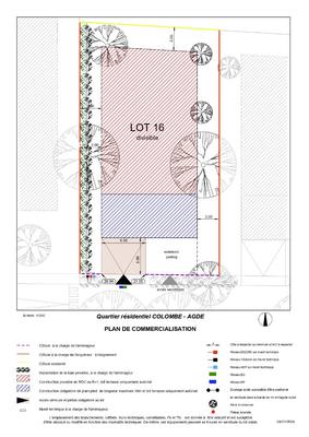 Terrain constructible - 640 m²