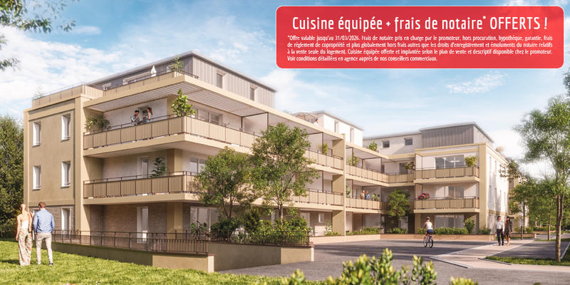 Appartement - 59 à 81 m² - 3 à 4 pièces