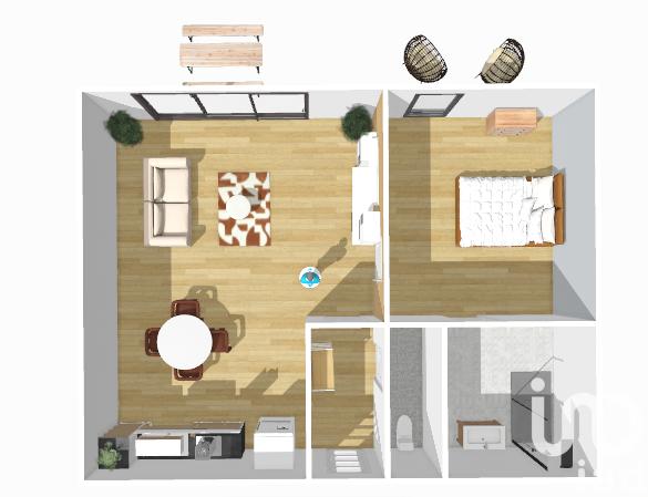 Appartement - 41 m² - 2 pièces