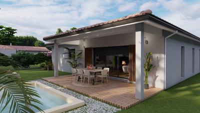 Maison - 91 m² - 4 pièces