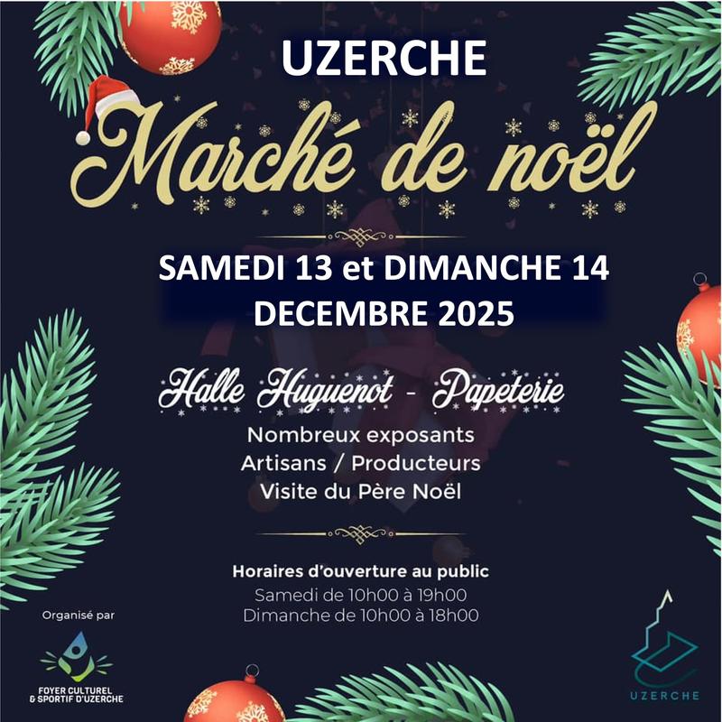 Marché de Noël à Uzerche