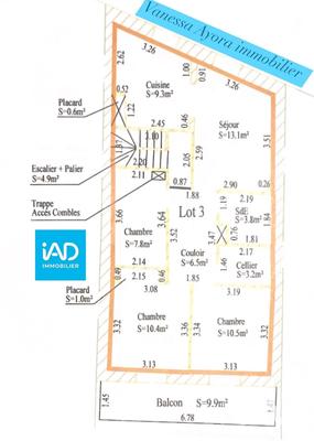 Immeuble - 150 m² - 8 pièces