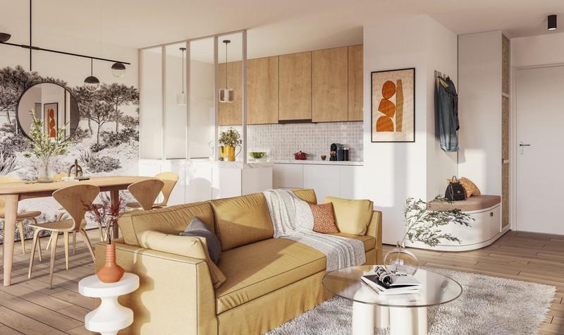 Appartement - 40 m² - 2 pièces