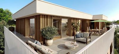 Appartement sur toit - 133 m² - 5 pièces