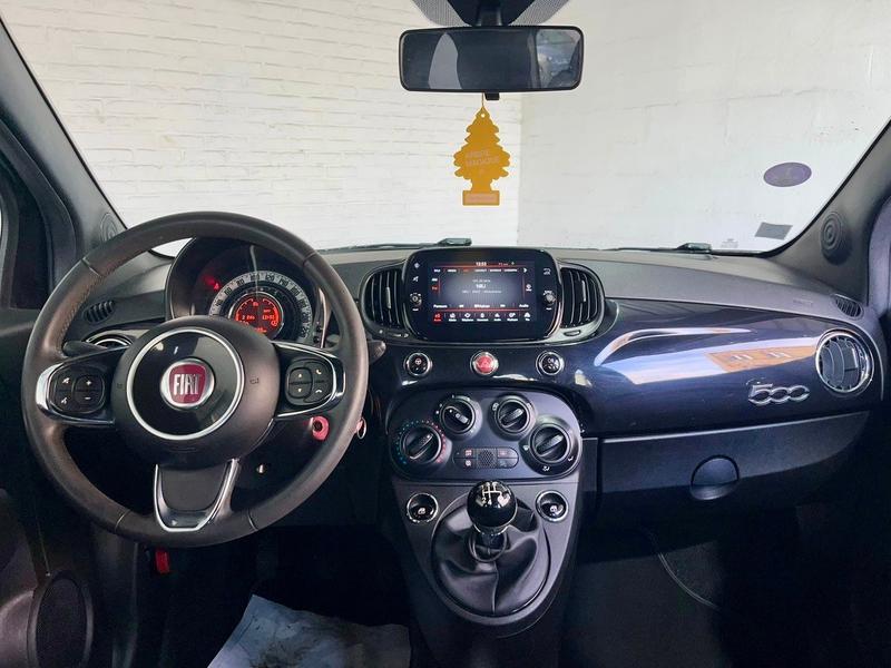 Fiat 500 My20 Serie 7 Euro 6d 1.2 69ch Pack Lounge Full Black Apple Carplay Android Auto