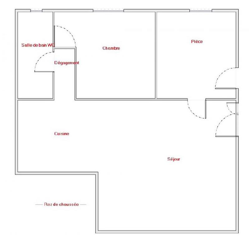 Maison - 53 m² - 3 pièces