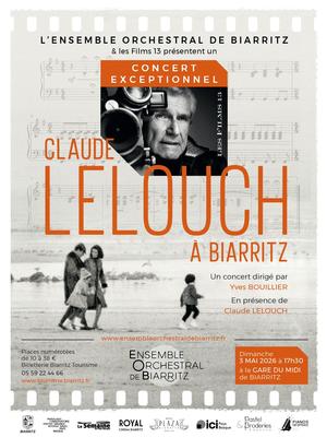 Ensemble Orchestral de Biarritz - Concert « Claude Lelouch à Biarritz »