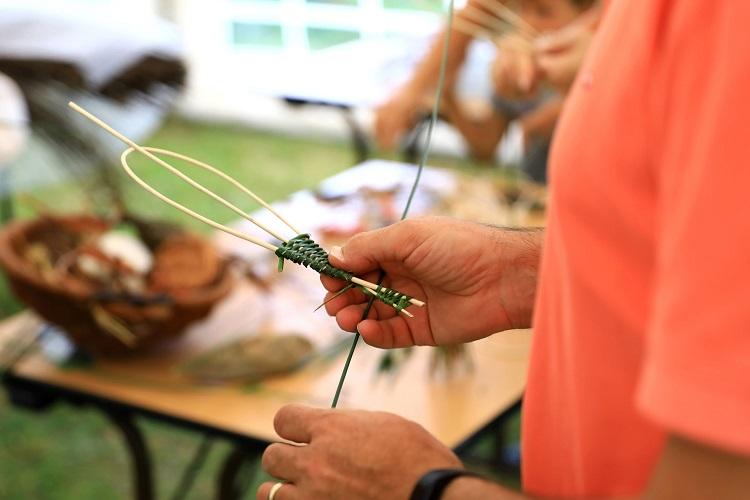 Ateliers d'initation à la vannerie