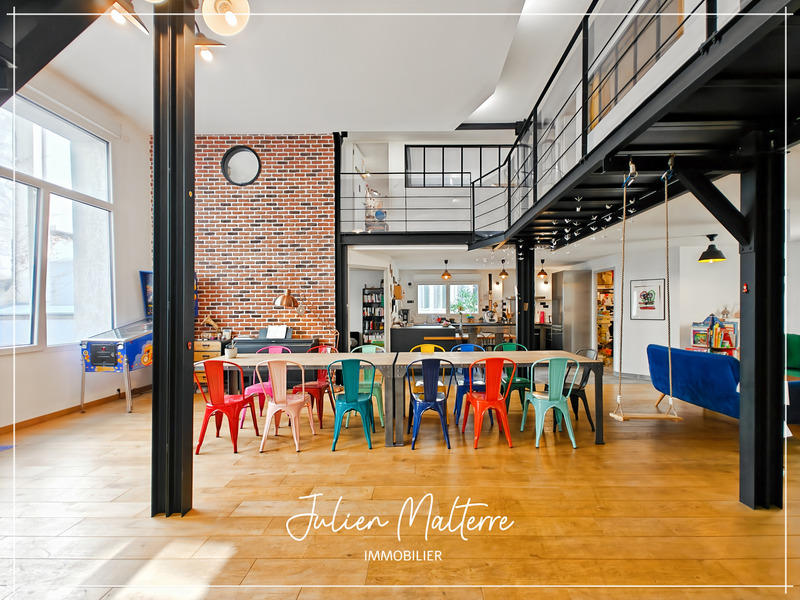 Loft - 165 m² - 7 pièces