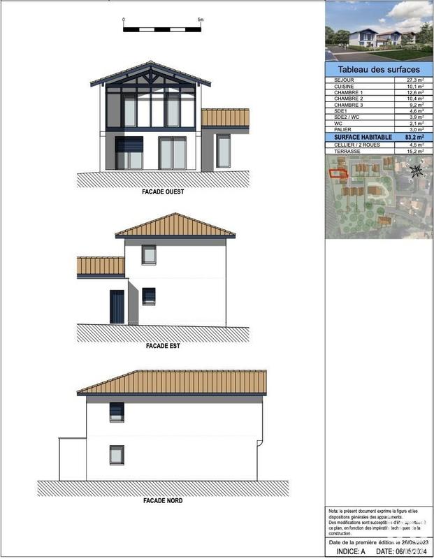 Maison - 83 m² - 4 pièces