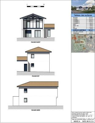 Maison - 83 m² - 4 pièces