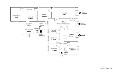 Maison - 156 m² - 5 pièces