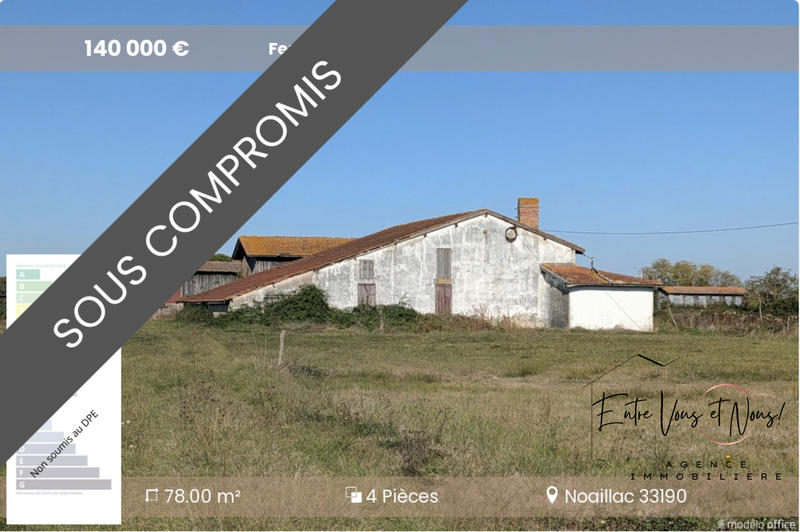 Maison - 78 m² - 4 pièces