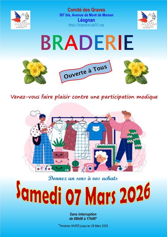 Braderie du Secours Populaire