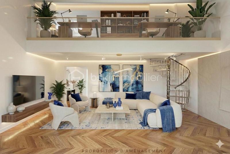 Penthouse - 182 m² - 5 pièces