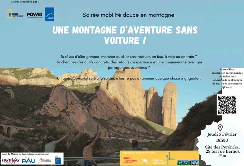 Une montagne d'aventure sans voiture