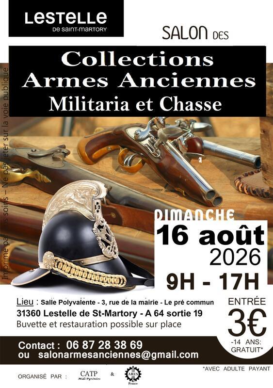 Salon des collections, armes anciennes, militaria et chasse