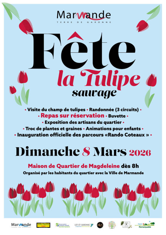 Fête de la Tulipe Sauvage