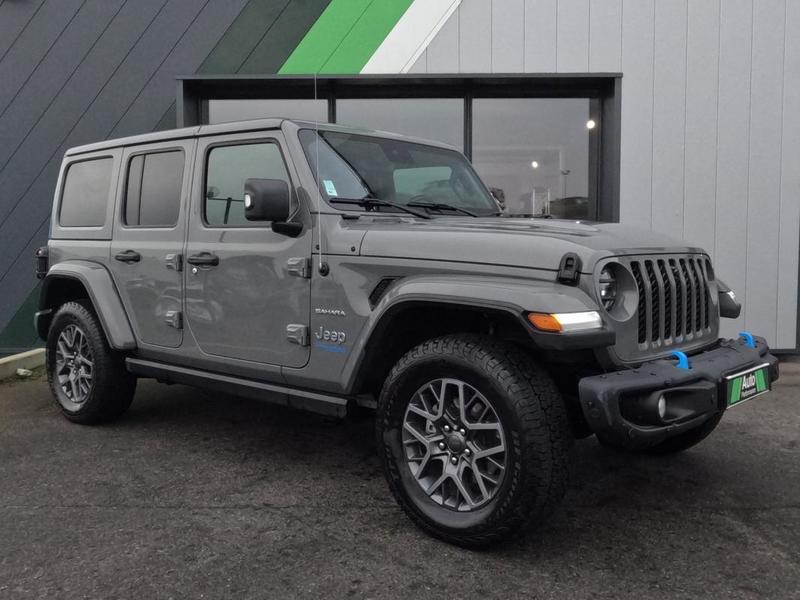 Jeep Wrangler Unlimited 4xe 2.0 l t 380 ch Phev 4x4 Bva8 Sahara