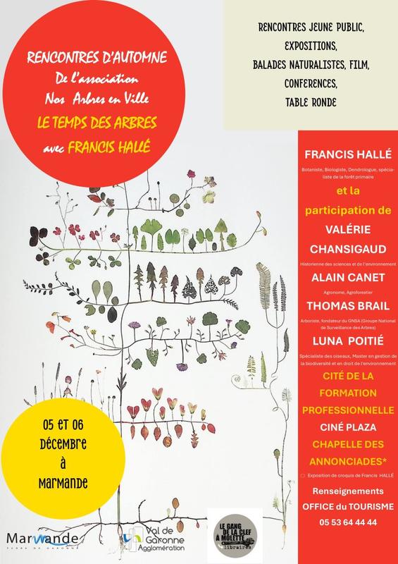 Rencontres d'Automne - le temps des Arbres avec Francis Hallé