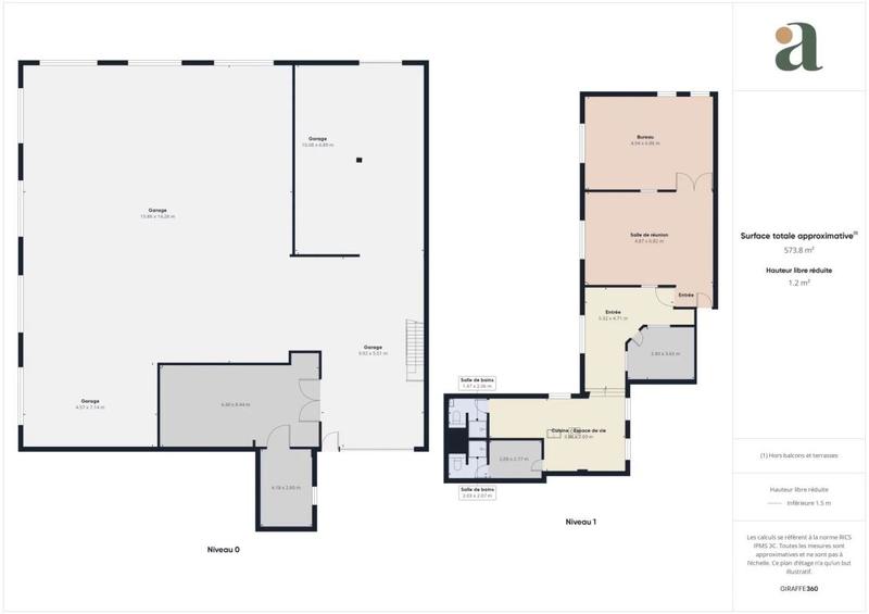 Local d'activité / Entrepôt - 560 m²