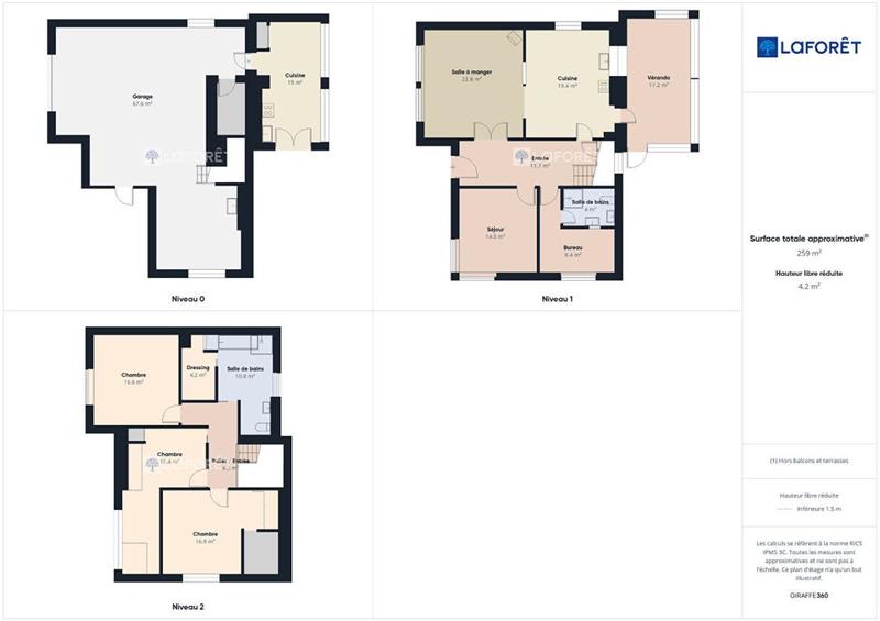 Maison - 178 m² - 6 pièces