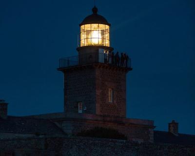 Visite nocturne du phare de Carteret