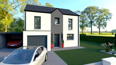 Maison - 104 m² - 5 pièces