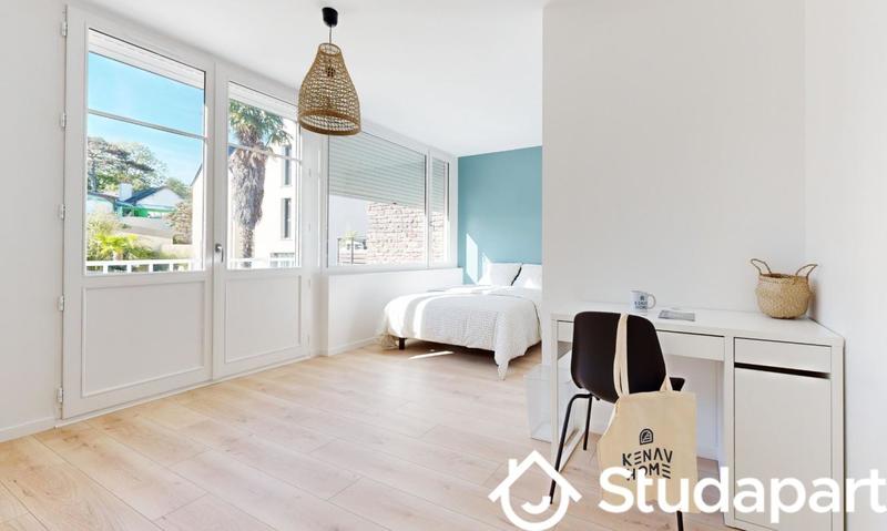 Chambre - 13 m² - 1 pièce