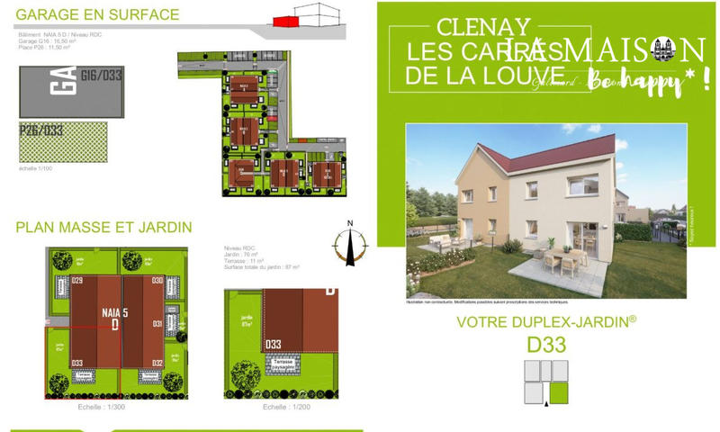 Duplex - 94 m² - 4 pièces