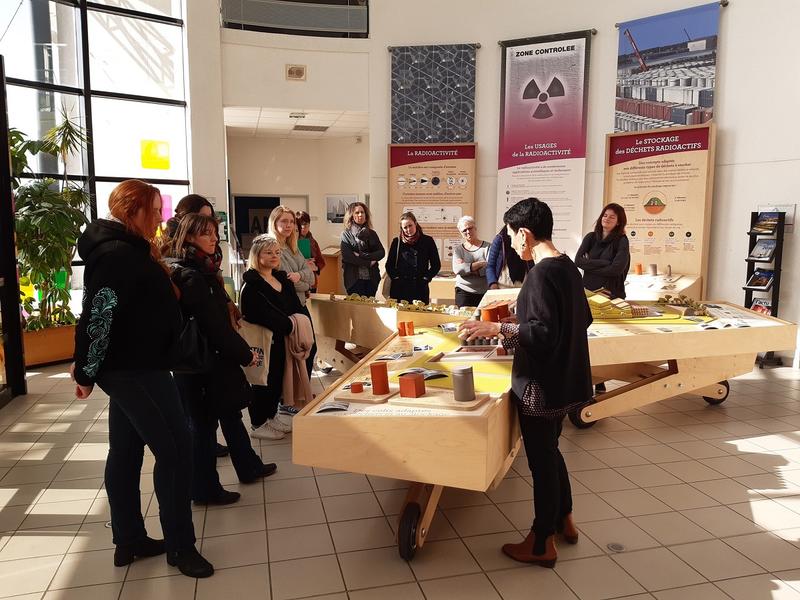 Visite commentée du Centre de stockage de la Manche