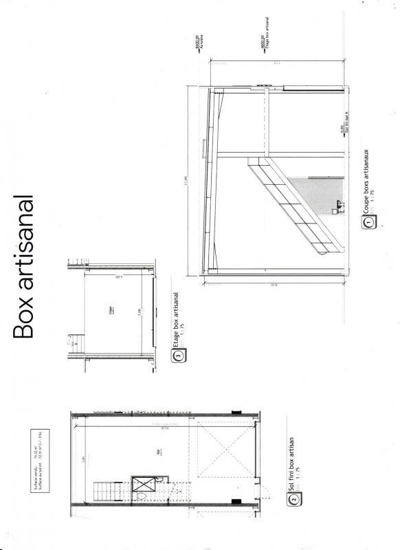 Local d'activité / Entrepôt - 70 m² - 2 pièces