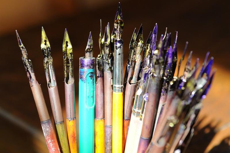 La Tour Nivelle - Calligraphie sur marque-page